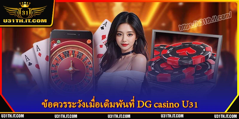 ข้อควรระวังเมื่อเดิมพันที่ DG casino U31
